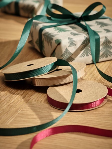Ruban cadeau BRASA l1xL600cm 3pcs/pqt