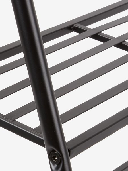 Scaffale LUSERNBIE P50xL49xH110 cm nero