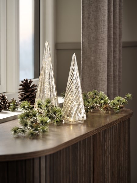 Düz çelenk BOR U120cm yeşil 30 LED