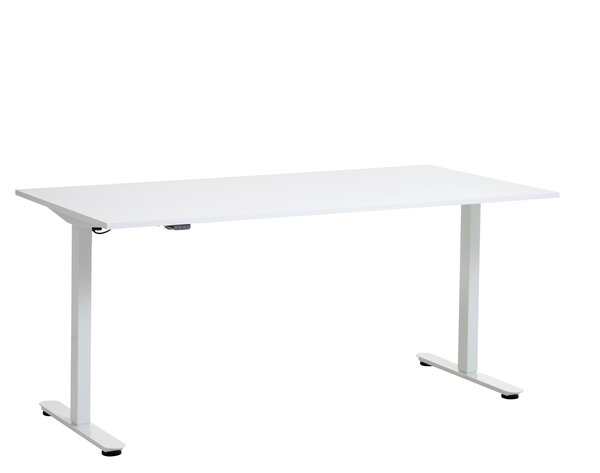 Radni stol podesive visine SVANEKE 80x160 bijela