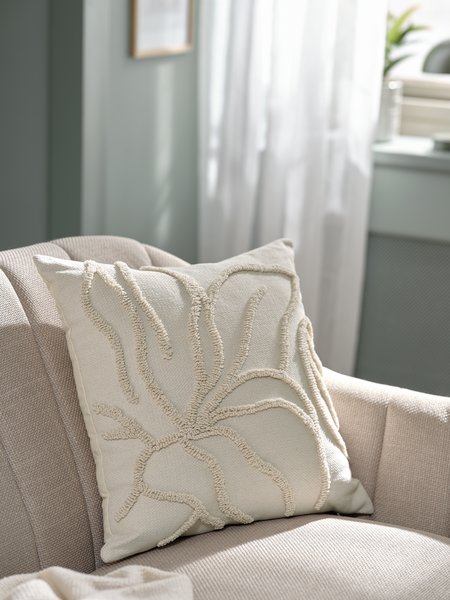 Cuscino SOLBLOM 45x45 cm beige