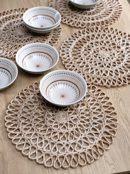 Place mat HVIDPIL D38 natural