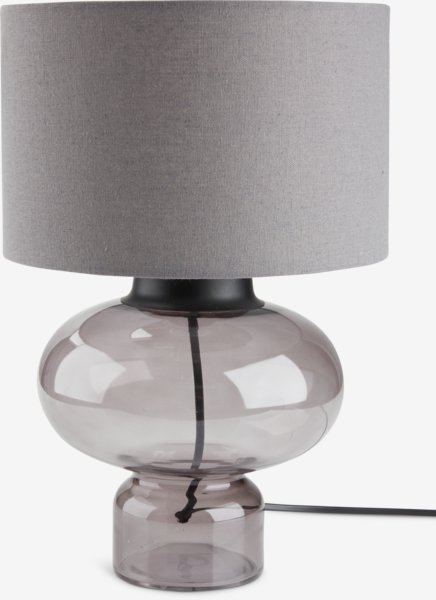 Table lamp EDMUND D25xH35cm grey