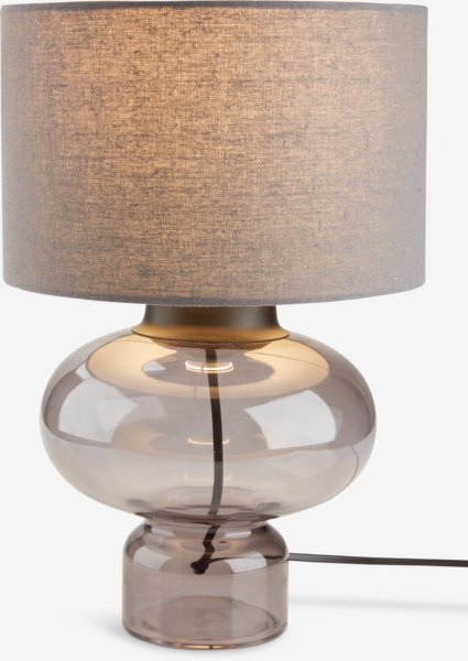 Table lamp EDMUND D25xH35cm grey