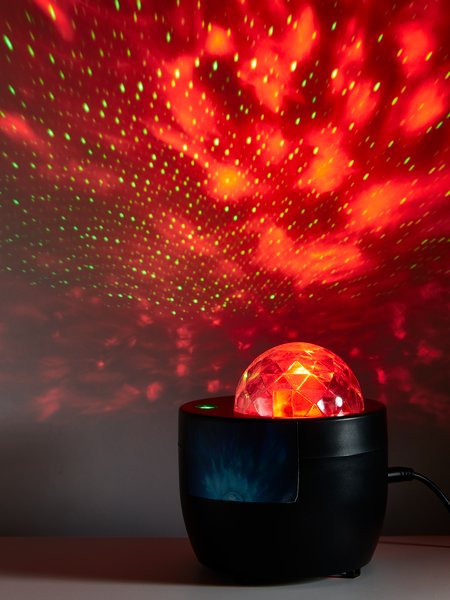 Galaxy projector KARLO with multicolour LED