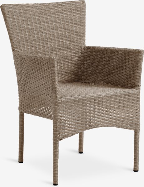 FAUSING L220 Tisch + 4 AIDT Stühle natur