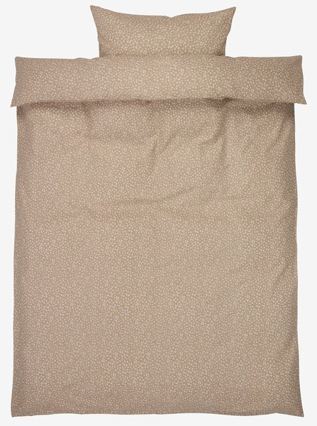 Parure de lit HANNA 140x200 sable