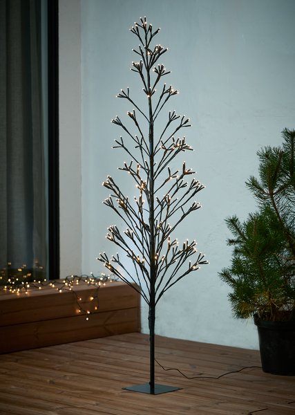 Lystræ udendørs MORGANIT H150cm m/280 LED og timer