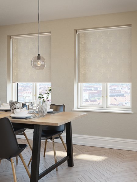 Blackout roller blind YNGEN 90x210cm natural