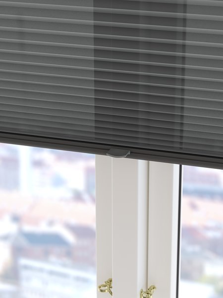 Plisségardin HVEN 120x130 grå upp/ner