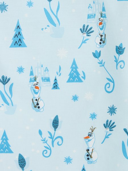 Completo copripiumino FROZEN 155x220 cm celeste
