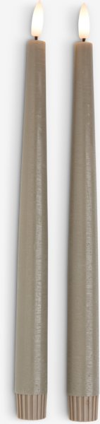 LED svíčka GUDMUND V29 cm 2 ks/bal.