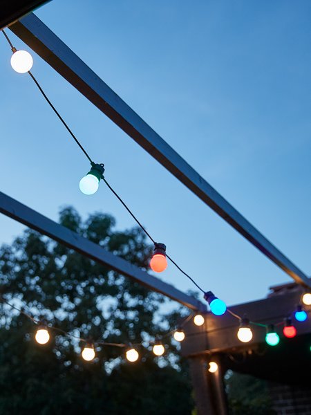 Catena di luci LED FESTING L670 cm con 20 LED colorati