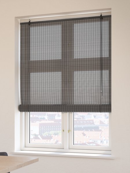 Roller blind bamboo BYRE 90x210 grey