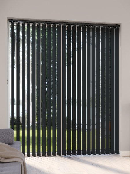 Vertical blind ROGEN 300x250cm black