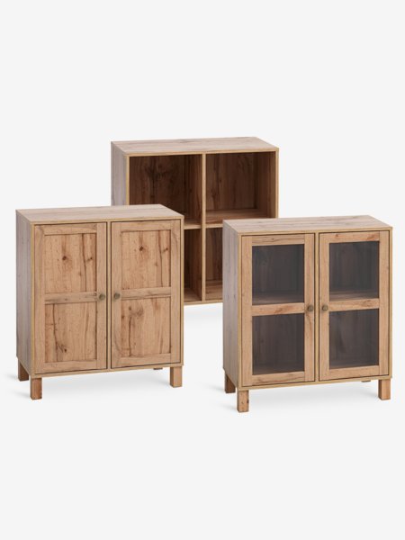 Cabinet SKALS 2 doors oak