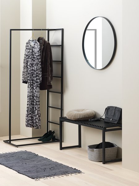 Miroir MARSTAL Ø70 noir