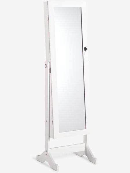 Miroir avec rangement MALLING 47x150 blanc