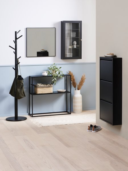 Miroir ILBJERG 60x60 noir