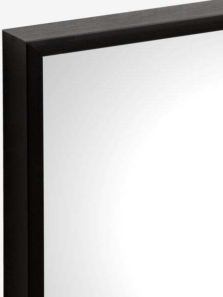 Miroir ILBJERG 60x60 noir