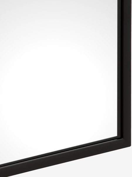 Miroir ILBJERG 60x60 noir