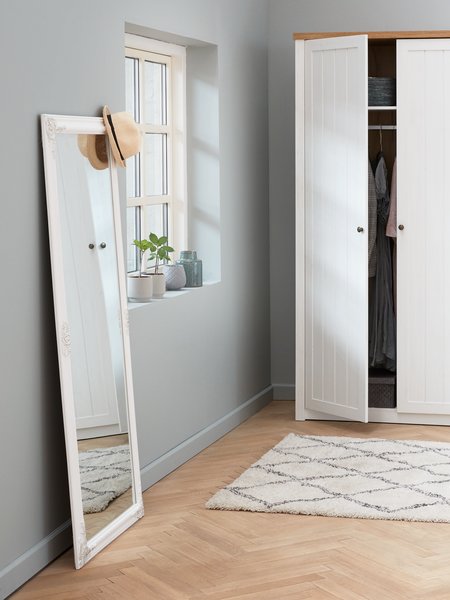 Gardırop MARKSKEL 112x210 beyaz/meşe