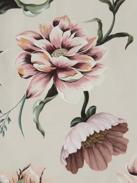 Satin-Bettwäsche ESTHER 200x220 natur