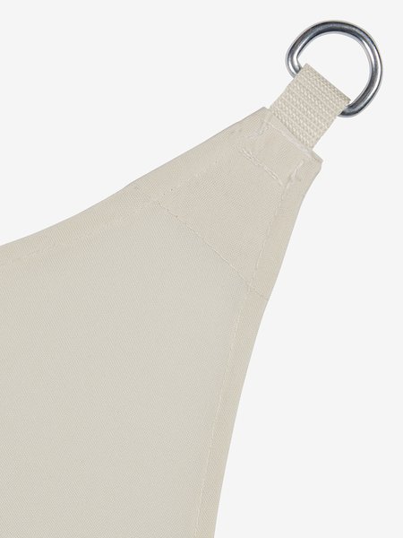 Voile d'ombrage HOLD-AN l360xL360xP360 blanc cassé