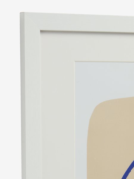 Picture frame OSCAR 40x50cm white with A3 passepartout