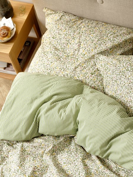 Duvet cover set JOSEFINE Double green