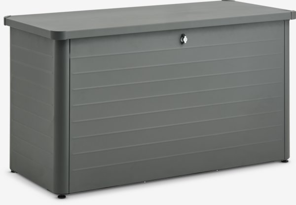 Coffre à coussins DREJET l134xH71xP62 gris anthracite