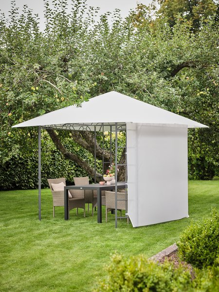 Pannello laterale per gazebo FAABORG L2,3xH2 m bianco