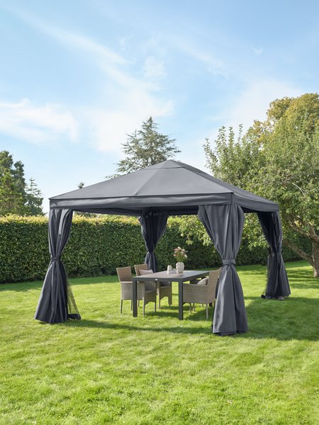 Gazebo NORDMARKA W3xL4xH2.78m grey