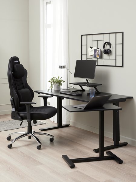 Gas height-adjustable desk BOESTOFTE 70x40 black