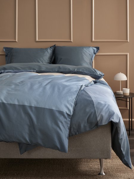 Sateen duvet cover set MARIA King blue