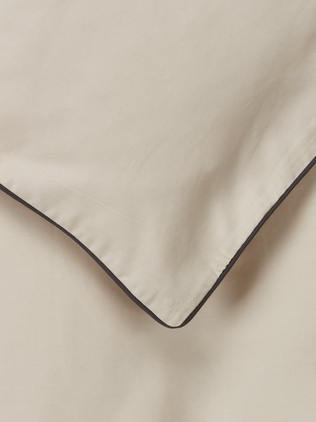 Sateen duvet cover set SANNA King sand