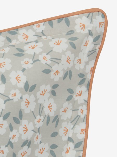 Parure de lit INGA Percale 140x200 gris