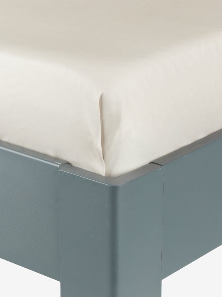 Σατέν σεντόνι SANDRA 240x260 μπεζ