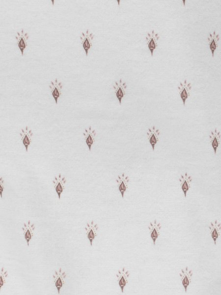 Ágyneműhuzat TRINE flanel 140x200 bézs mintás