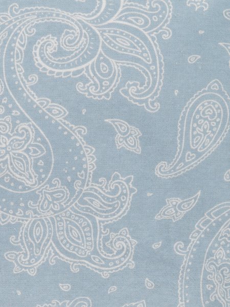 Parure de lit en flanelle PATRICIA 160x210 bleu