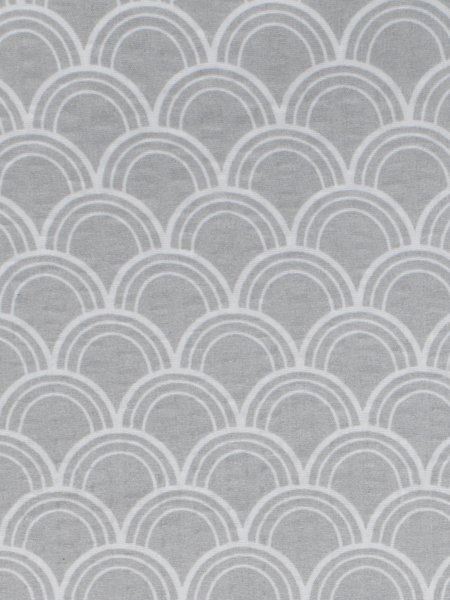 Krepp ágyneműhuzat BEATE 140x200 világosszürke