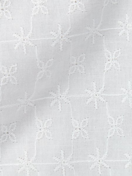 Duvet cover set BIBI Double white with embroidery