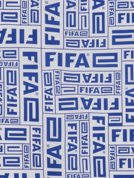 Bettwäsche FIFA 135x200 weiß/blau