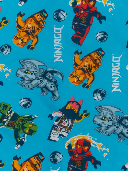 Parure de lit LEGO NINJAGO 140x200 bleu