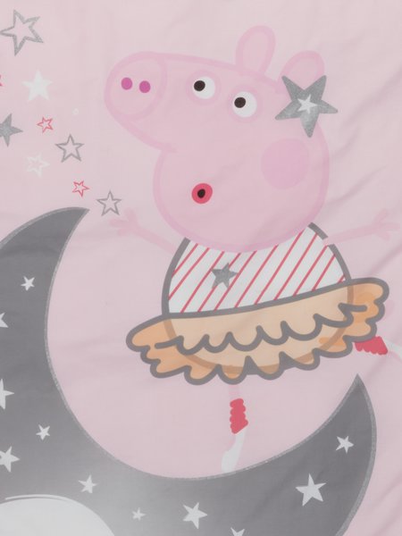 Parure de lit PEPPA PIG 140x200 rose