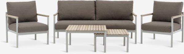 Loungeset ODDESUND 4,5-sits beige