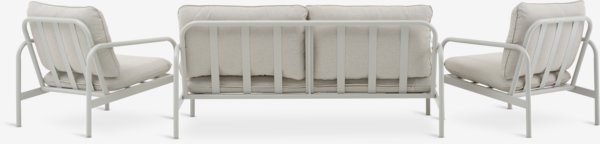 Loungeset TEGLUM 4,5-sits beige