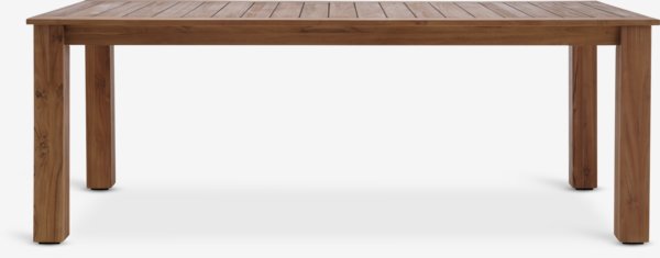 Tuintafel DRAMMEN B100xL210 teak