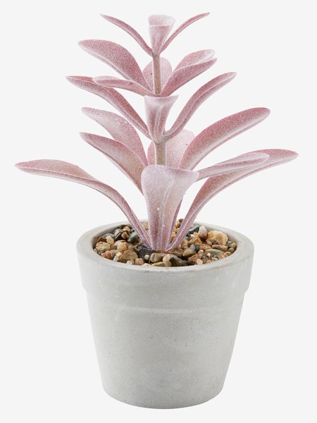 Plante artificielle LOVE Ø7xH15cm assorti