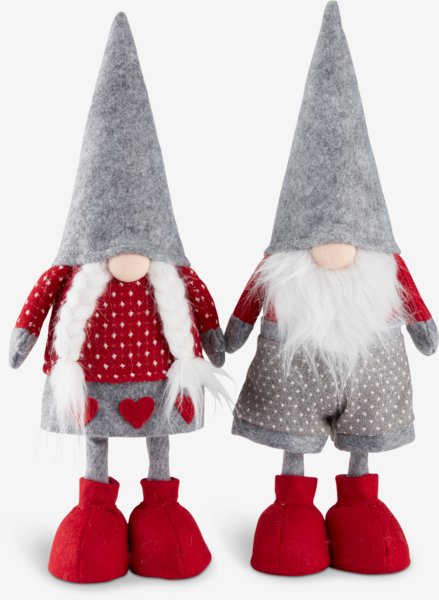 Christmas elf FORSETE H43cm assorted